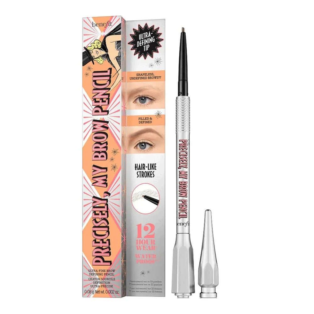BENEFIT COSMETICS Goof Proof Eyebrow Pencil - 6 Cool Soft Black - The Beauty League Pakistan
