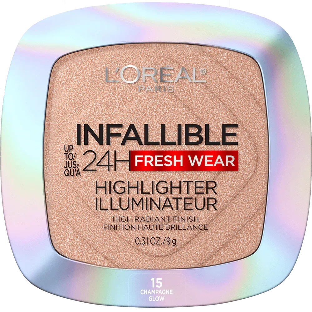 L'Oreal Paris Infallible Up to 24HR Highlighter- Champagne Glow - The Beauty League Pakistan