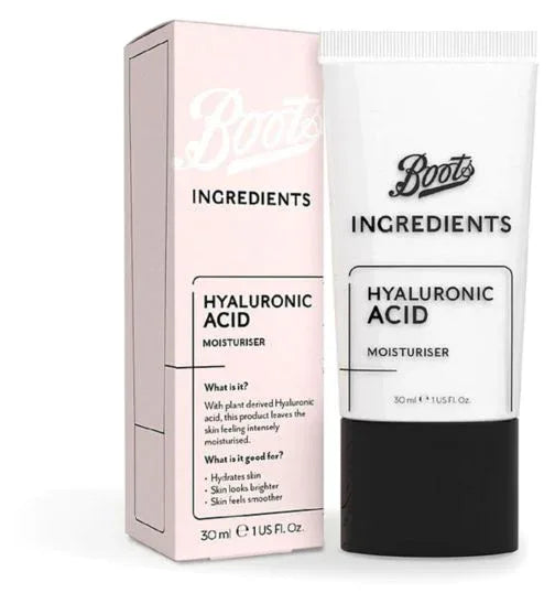 Boots Ingredients Hyaluronic Acid Moisturiser - The Beauty League Pakistan