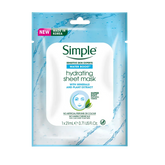 Simple- Water Boost Hydrating Sheet Mask - The Beauty League Pakistan