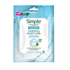Simple- Water Boost Hydrating Sheet Mask - The Beauty League Pakistan