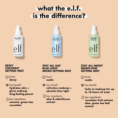 Elf- Dewy Coconut Setting Mist-80Ml - The Beauty League Pakistan