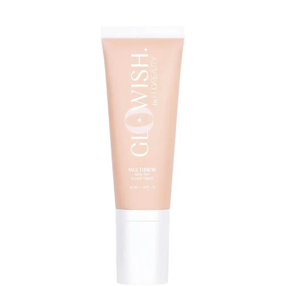Huda Beauty Glowish Multidew Vegan Skin Tint Foundation Fair 01 - The Beauty League Pakistan