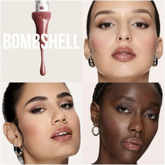 Huda Beauty Faux Filler Extra Shine Lip Gloss - Bombshell - The Beauty League Pakistan