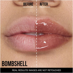 Huda Beauty Faux Filler Extra Shine Lip Gloss - Bombshell - The Beauty League Pakistan