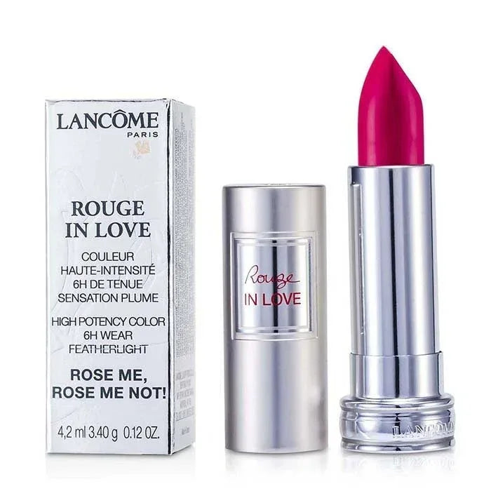 Lancome Rouge In Love Lipstick - # 375N Rose Me, Rose Me Not! - The Beauty League Pakistan