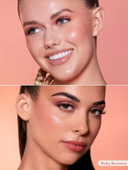 SHEGLAM- COLOR BLOOM DAYGLOW LIQUID BLUSH SHIMMER FINISH-RISKY BUSINESS - The Beauty League Pakistan