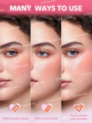 Sheglam- CHEEK 2 CHEEK BLUSH DUO-PINK SPRINKLES- Peach Juice - The Beauty League Pakistan