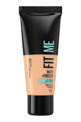 MAYBELLINE- Fit Me Matte & Poreless Foundation - Classic Ivory 120 - The Beauty League Pakistan
