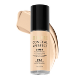 Milani- Conceal + Perfect 2-IN-1 Foundation + Concealer- 00A Porcelain