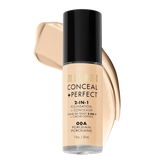 Milani- Conceal + Perfect 2-IN-1 Foundation + Concealer- 00A Porcelain - The Beauty League Pakistan