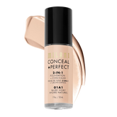 Milani- Conceal + Perfect 2-IN-1 Foundation + Concealer- 01A1 Nude Ivory - The Beauty League Pakistan