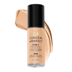 Milani- Conceal + Perfect 2-IN-1 Foundation + Concealer- 02A Creamy Natural - The Beauty League Pakistan