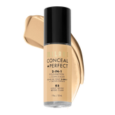 Milani- Conceal + Perfect 2-IN-1 Foundation + Concealer- 03 Light Beige - The Beauty League Pakistan