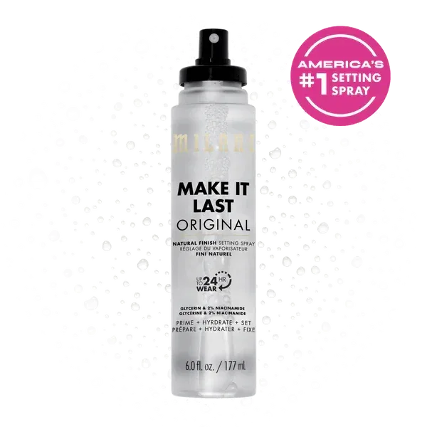 Milani- MAKE IT LAST ORIGINAL - NATURAL FINISH SETTING SPRAY JUMBO SIZE 117ML - The Beauty League Pakistan
