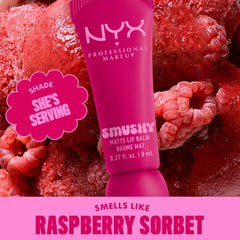 NYX- Smushy Matte Lip Balm- She's Serving - The Beauty League Pakistan