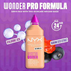 Nyx- Make ‘Em Wonder™ Soft Matte Buildable Foundation- 08 Vanilla
