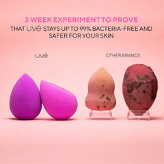 UVÉ Beauty -Violet Antimicrobial Makeup Sponge - The Beauty League Pakistan