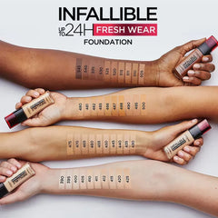 L'Oréal Paris- Infallible Fresh Wear 24HR Foundation- 430 Ivory Buff (USA) - The Beauty League Pakistan