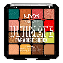 Nyx- Ultimate Warm Neutrals Shadow Palette- Paradise Shock