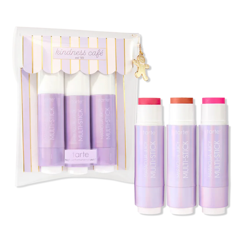 Tarte Cheek Souffle Maracuja Juicy Multi-Stick Trio- the beauty league pakistan- buy Tarte Cheek Souffle Maracuja Juicy Multi-Stick Trio pakistan