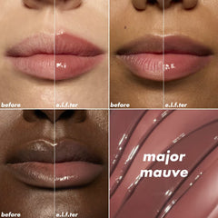 Elf- Glow Reviver Plumping Lip Oil- Major Mauve