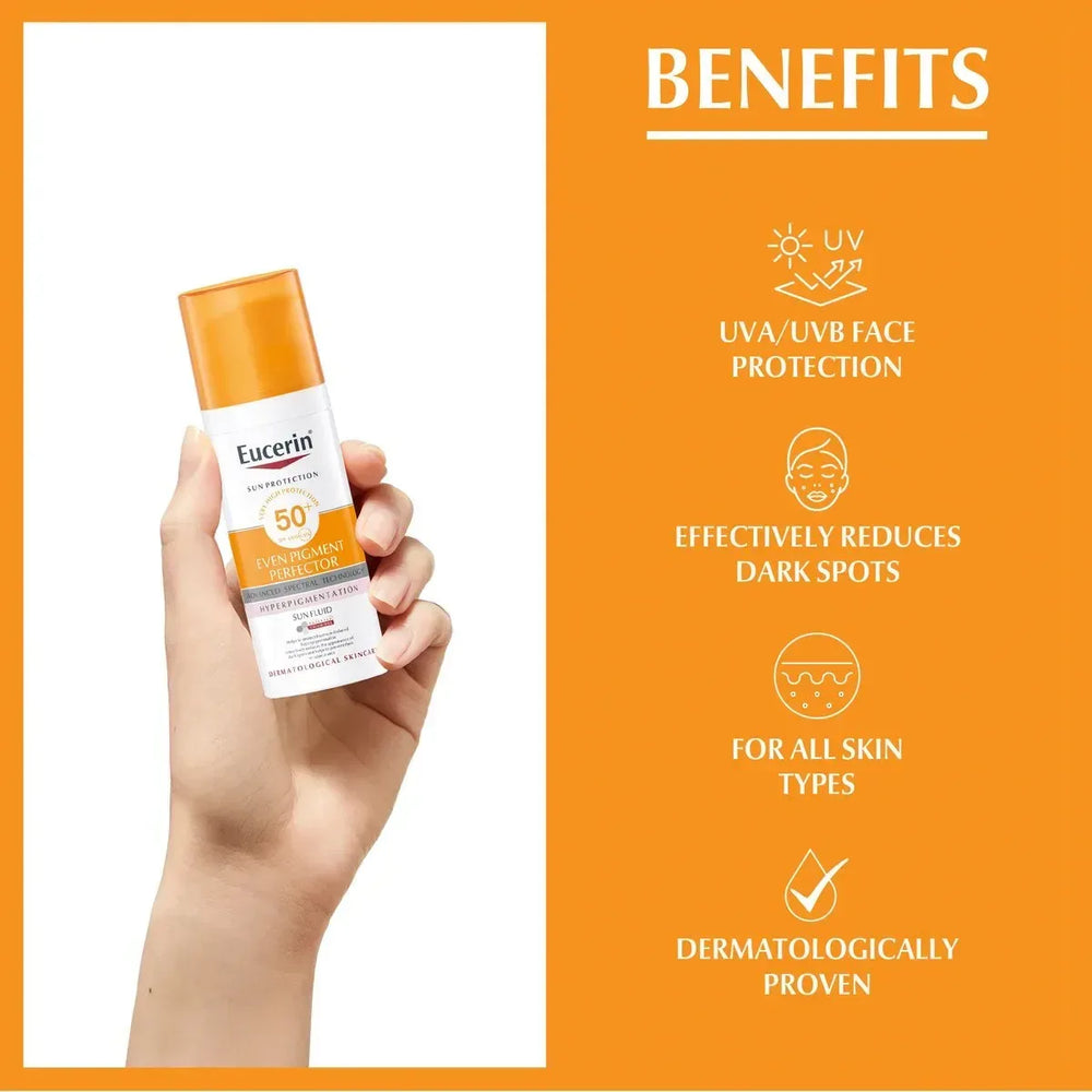 Eucerin Sun Pigment Control Sun Tinted Gel-Cream SPF50+ Light 50ml - The Beauty League Pakistan