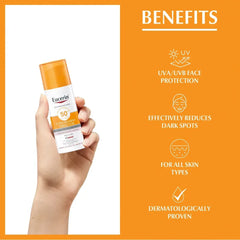 Eucerin Sun Pigment Control Sun Tinted Gel-Cream SPF50+ Light 50ml - The Beauty League Pakistan