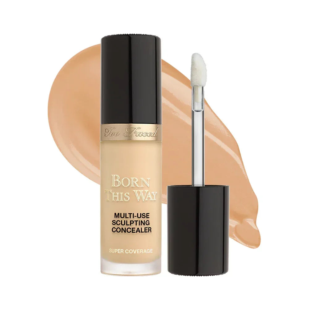 Too Faced- Born This Way Super Coverage Multi-Use Concealer- Light Beige - The Beauty League Pakistan