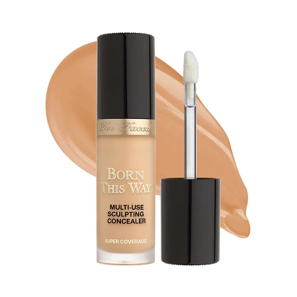 Too Faced- Born This Way Super Coverage Multi-Use Concealer- Warm Beige - The Beauty League Pakistan