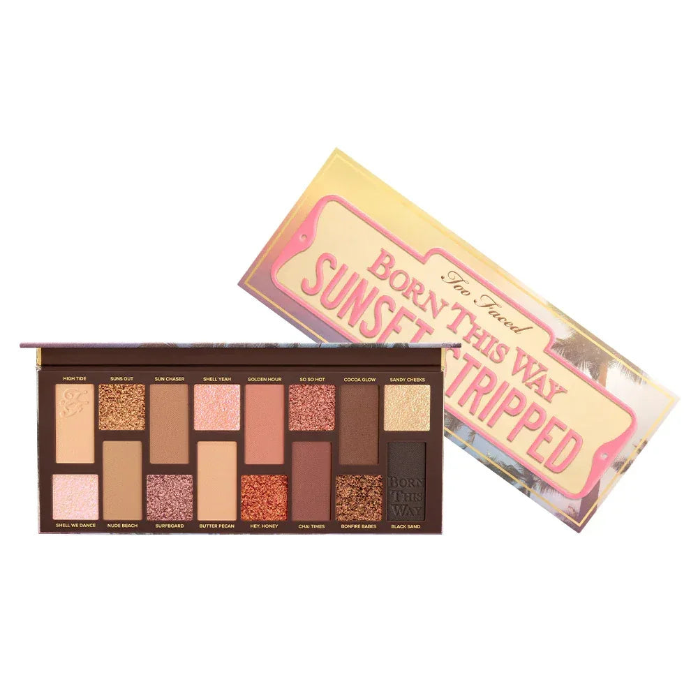 Too Faced- Born This Way Sunset Stripped Eye Shadow Palette - The Beauty League Pakistan