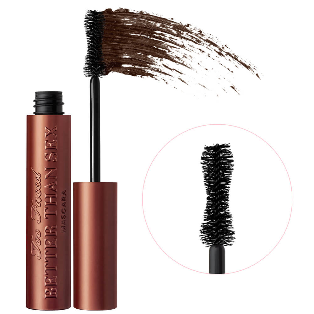 Too Faced- Better Than Sex Volumizing & Lengthening Mascara- Chocolate –  The Beauty League Pakistan