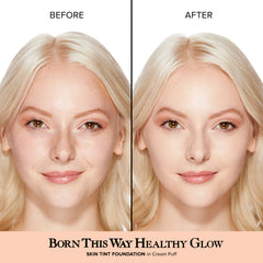 Too Faced- Born This Way Healthy Glow Skin Tint Foundation- Cream Puff