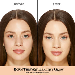 Too Faced- Born This Way Healthy Glow Skin Tint Foundation- Almond
