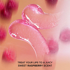 Too Faced Kissing Jelly Hydrating Lip Oil Gloss- Raspberry - The Beauty League Pakistan