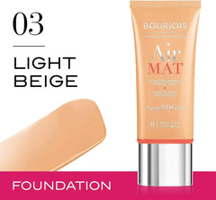 Bourjois Air Mat Foundation, 03 Beige Clair/Light Beige - The Beauty League Pakistan