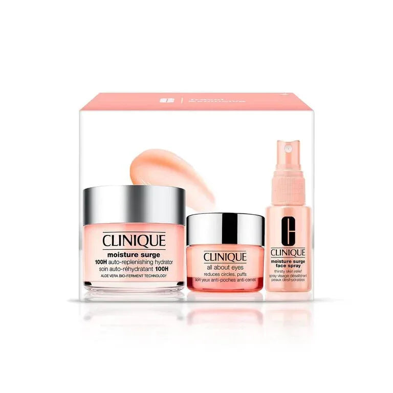 Clinique Moisture Surge 100H Auto-Replenishing Hydrator Ultra Hydration Set - The Beauty League Pakistan