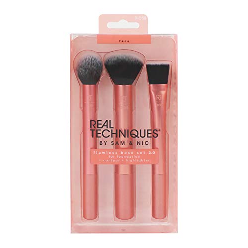 Real Techniques Flawless Base 2.0 Makeup Brush Set - The beauty league pakistan- buy Real Techniques Flawless Base 2.0 Makeup Brush Set pakistan