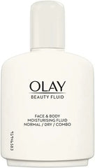 Olay Beauty Fluid Face And Body Moisturiser, with glycerin, 200 ml (UK) - The Beauty League Pakistan