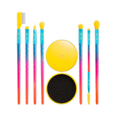 Real Techniques Limited Edition Electric Love Extra AF Eye Kit - 8 piece - The Beauty League Pakistan