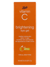 Boots Vitamin C Brightening Eye Gel 15ml - The Beauty League Pakistan