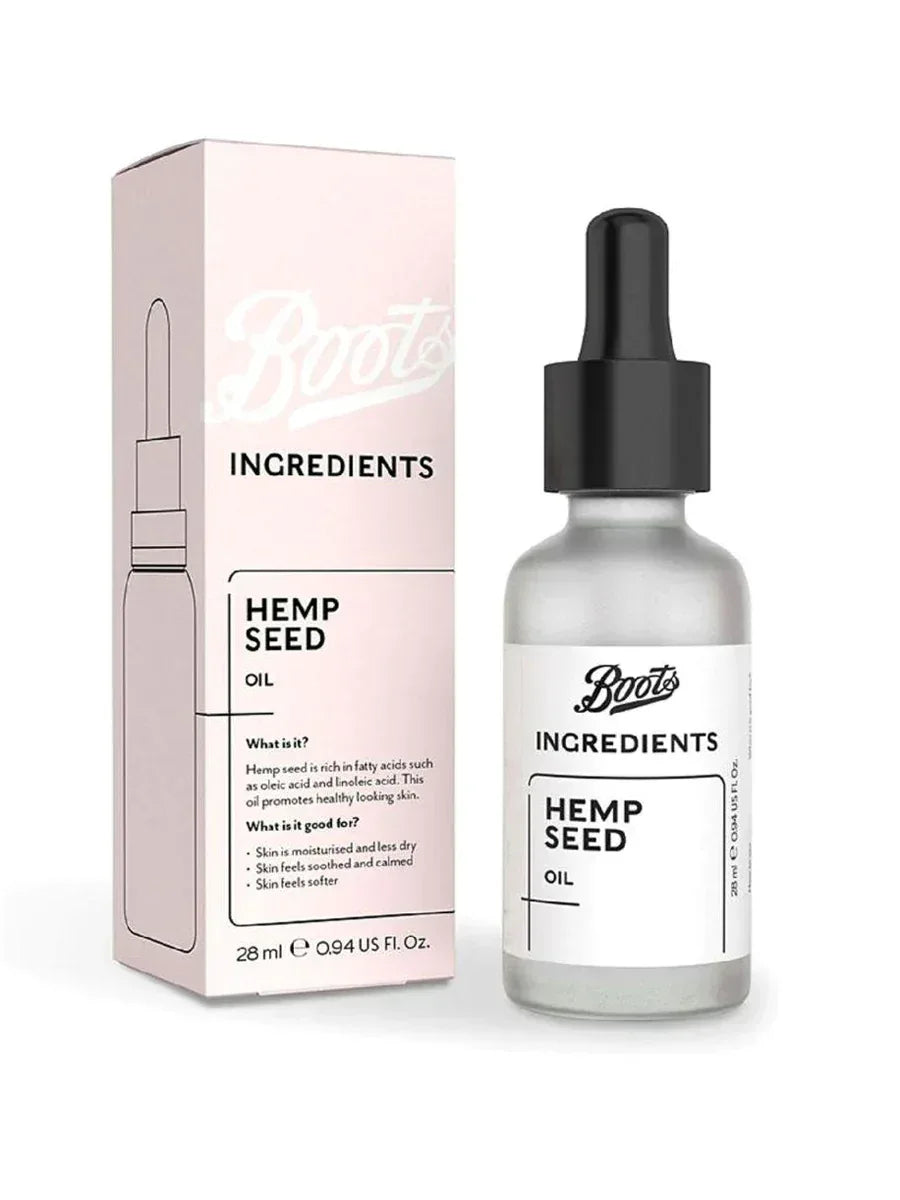 Boots Hemp Seed Oil 28ml - The Beauty League Pakistan