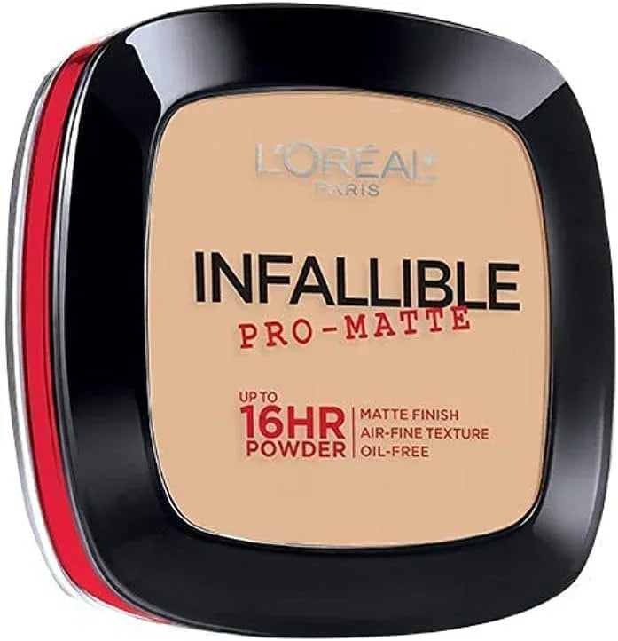 L'Oreal Paris- Infallible Pro-Matte Powder Foundation- 100 Porcelain - The Beauty League Pakistan