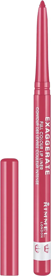 Rimmel London Exaggerate Automatic Lip Liner, 13 Pink A Punch - The Beauty League Pakistan