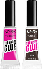 NYX- The Brow Glue Duo Holiday Gift Set - Clear & Black