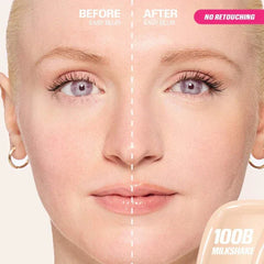 Huda Beauty Easy Blur Foundation Mini Shade Milkshake 100B - The Beauty League Pakistan