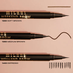 Milani- Weekend Brow Eyebrow Tint- 130 Medium Brown