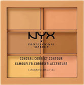 NYX Conceal, Correct, Contour Palette, Medium 02 - The Beauty League Pakistan