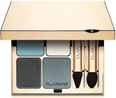 Clarins Ombre Minérale 4 Couleurs Wet & Dry Eye Quartet Mineral Palette- 08 Blue Sky - The Beauty League Pakistan