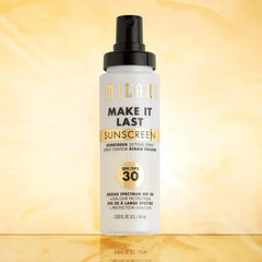 Milani Make It Last Sunscreen - Sunscreen Setting Spray with SPF 30 60ml - The Beauty League Pakistan